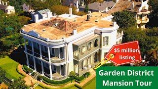 Mansions of the Garden District New Orleans: Aerial Tour