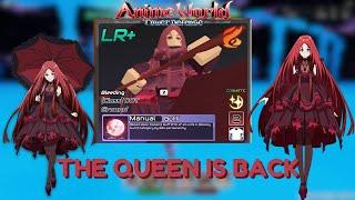 The Queen Elisabeth Is Back In Anime World Tower Defense