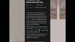 TONxDAO / DAO REGISTRATION FAQ  SECRET CODE ( reward 300k )