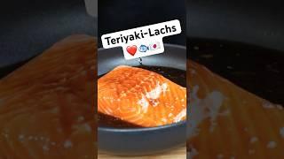 Genialer Teriyaki-Lachs #teriyaki #lachs #airfryer #shorts