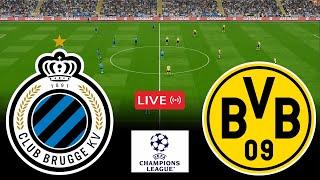 [LIVE] Club Brugge vs Borussia Dortmund LIVEChampions League 24/25 - videogame simulators