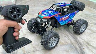 RC Monster Truck with Realistic Sound | Unboxing & Testing | Remote Control Car | Shamshad Maker 