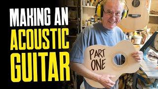 Dan's Acoustic Guitar Build Part 1/5 With Master Luthier Jonny Kinkead