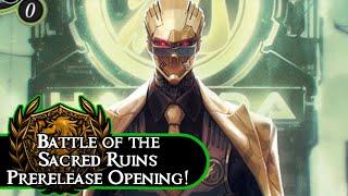 Choose a Side! Battle of the Sacred Ruins Prerelease Kit Unboxing : Force of Will (TCG)