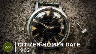 Restoration of a Rare Vintage Citizen Watch - A Hidden Gem!