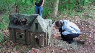 Woman Finds Tiny House In Forest, Turns Pale When She Sees What's Inside