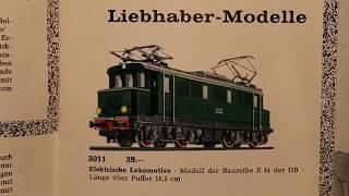 Märklin 3011 - E 44 Electric Locomotive Germany - Vintage marklin analog classic Locos