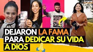 KATY JARA, FARRUKO y otros famosos que se VOLVIERON CRISTIANOS y dedican su vida a DIOS