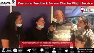 Mann Travel Customer Reviews | Special Charter Flights