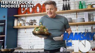 Can Gordon Ramsay Finish a Teriyaki Duck in 10 minutes ?? | Ramsay in 10