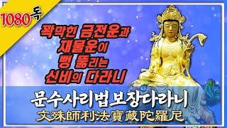 문수사리법보장다라니(文殊師利法寶藏陀羅尼) 1080독