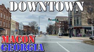 Macon - Georgia - 4K Downtown Drive