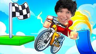 Going 8,252,764 MPH in Roblox Bike Obby!