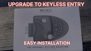 RV LOCK INSTALLATION | V-4 | RV FULL TIME LIVING