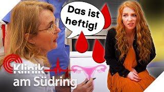 "Das ist HEFTIG" Frauenärztin wundert sich über starke BLUTUNG untenrum 🩸 | Klinik am Südring |SAT.1