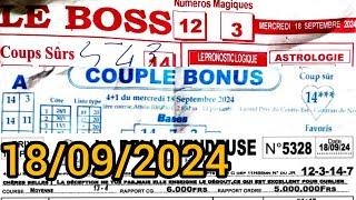 le Boss et couple bonus et la belle vendeuse mercredi 18/09/2024