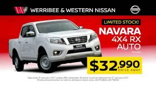 WERRIBEE NISSAN BIG DEMO SALE EVENT - NAVARA RX