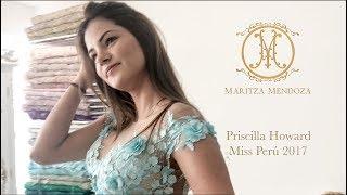 MARITZA MENDOZA - Diseñadora de Alta Costura - Priscilla Howard beauty light blue