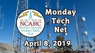 April 8, 2019 - NCARC Monday Tech Net