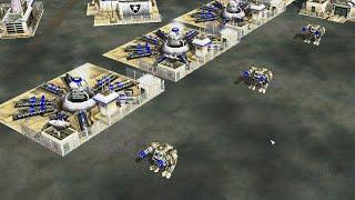 USA Drone + Tomahawk Storm vs USA - Start 10k - C&C Generals Prepare For Battle