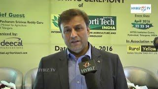 Sanyal Desai CEO Radeecal Communications- AgriHorti Tech India 2016