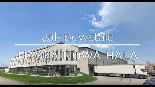 Jak powstaje nasza nowa hala ? Chomik Gdów