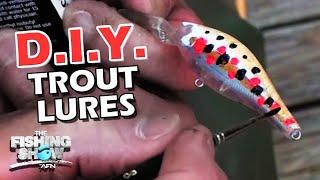 Will Self-Painted Lures Catch Trout? | The Fishing Show