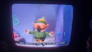 WHY WEREN’T YOU AT ELF PRACTICE but it’s recorded on a CRT TV