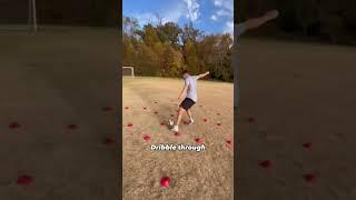 Striker drill ️ #epicskill #footballskills #soccerskills #footballdrills #soccershorts