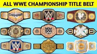 All Championship Title Belt in WWE Wrestling