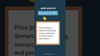 Regression Use Cases - Microsoft AI-900