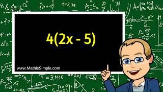 Simplifying Expressions using Distributive Property | Expression & Equations | Grade 6