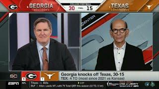 GET UP | Paul Finebaum reacts to CFB Week 8: Georgia knocks off Texas; Alabama loss to Tennessee