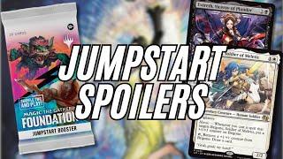 Jumpstart 2025 (Foundations) Spoilers Continue! | AWESOME NEW COMMANDERS | Magic the Gathering | MTG