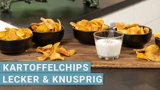 Kartoffelchips lecker und knusprig selber machen