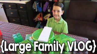 Growing Brick by Brick ¦ Solomon Turns 9 ¦ Large Family Vlog