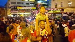 Welcome 3 National Football Team on the Zagreb Central Square after Mundial 2018 Russia - July 16th