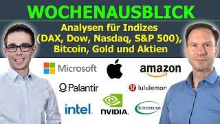 Aktien, Bitcoin, Gold vor US-Wahl & FED: Wochenausblick Börse zu DAX, Dow, Apple, Nvidia, SMCI & Co.