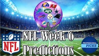 NFL Week 6 Predictions | Week 6 NFL Picks and Bets 2024