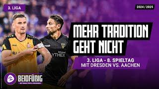 3. Liga Tipps  8. Spieltag | "Beidfüßig - Die Wettbasis-Prognose" | u.a. mit Dynamo vs. Aachen