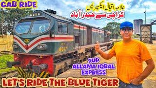 Cab Ride of AGE30 with 9Up Allama Iqbal Express | Karachi to Hyderabad Train Travel