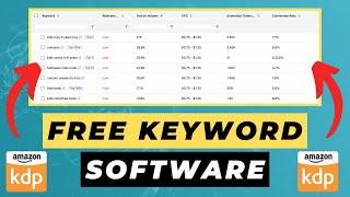 This is *THE BEST* Free KDP Keyword Research Tool