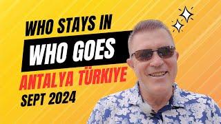 Who stays and who goes Foreigners in Antalya Turkey