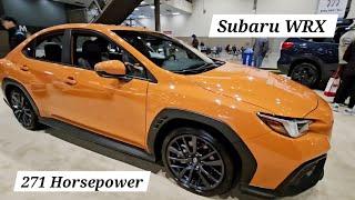 2025 Subaru WRX 271 Horsepower Turbocharged Flat Four Engine