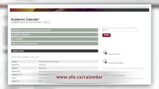 SFU 101 -- Course Outlines