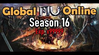 GlobalMU Online Season 16 Exp.x99999