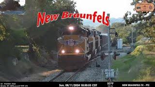 New Braunfels, TX | UPRR Austin Sub, MP 227.43 - West | SouthWest RailCams LIVE