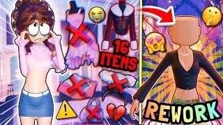 16 ITEMS Were *REMOVED* From THE GAME.. But REWORKS Are *REVEALED* For THE ITEMS? | Dress to Impress