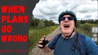 When plans go wrong - My failed attempt at riding on the Dufferin County Rail Trail