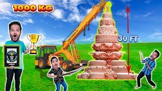 Making World's Biggest Cake | 1000 Kg Cake *Giant Cake* | Hungry Birds